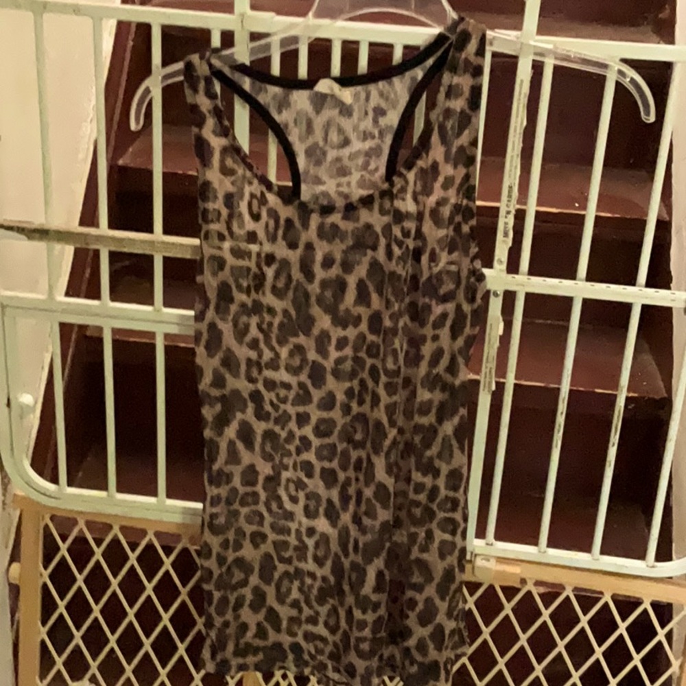 Leopard tank top size extra-large